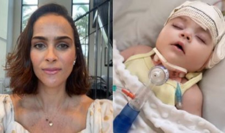 Letícia Cazarré faz apelo em nome da filha, que vive momento preocupante: ‘rezem por ela’