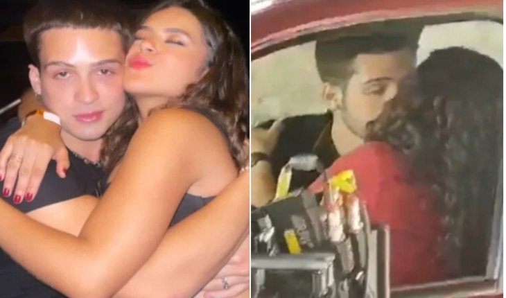 ‘Se beijando horrores’: cena de Maisa e João Guilherme dando beijão em carro alvoroça a web